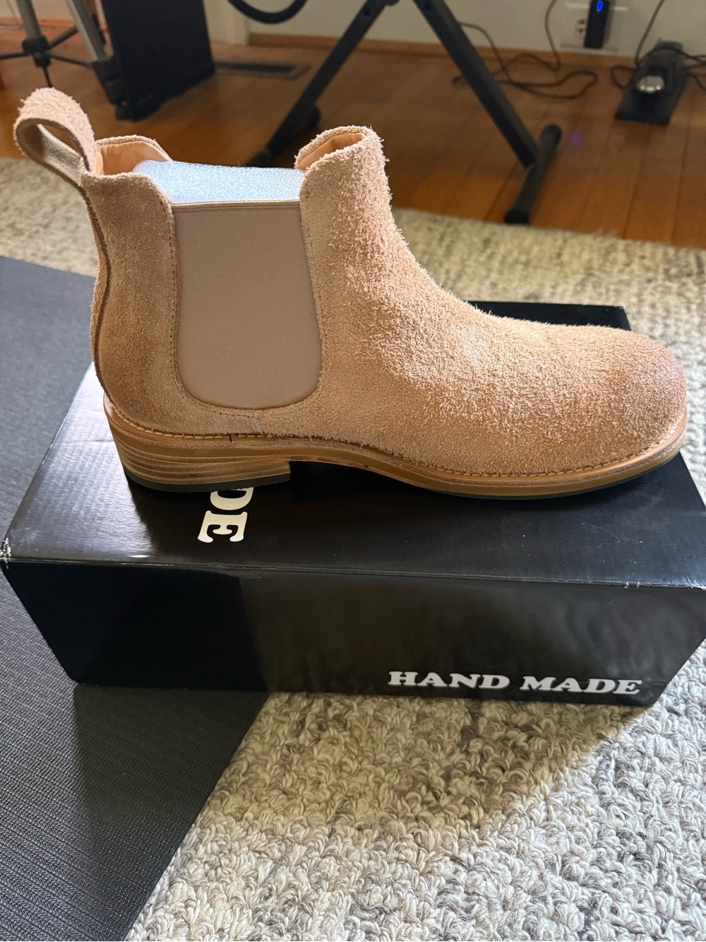 Brand new in box! Never worn! Triboot Desert Breeze men’s Suede Chelsea Boot